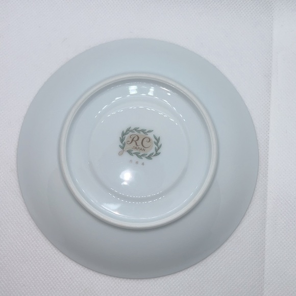 RC TEACUP & SAUCER VINTAGE 1960s PATTERN NORITAKE 564 VICTORIAN ROSES AND LAUREL - Picture 13 of 13